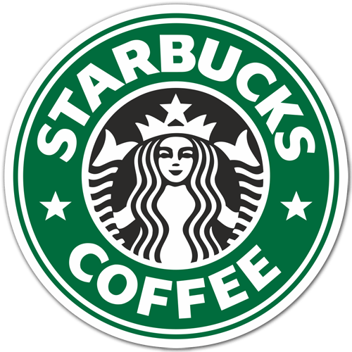 Autocollants: Starbucks Coffee 0