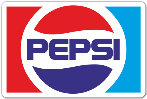 Autocollants: Pepsi Logo 1973