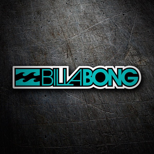 Autocollants: Billabong turquoise