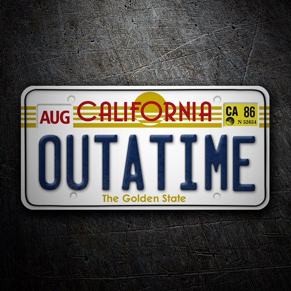 Autocollants: Plaque Retour des frais de scolarit&eacute; dans le futur