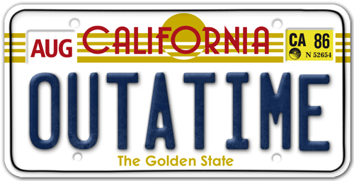 Autocollants: Plaque Retour des frais de scolarit&eacute; dans le futur