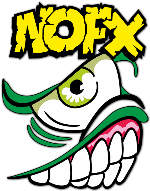 Autocollants: Logo Punk Sourire NOFX