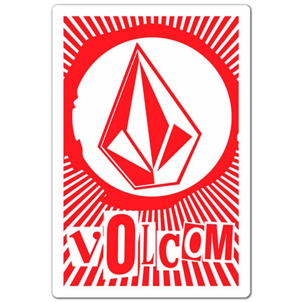 Autocollants: Volcom rétro