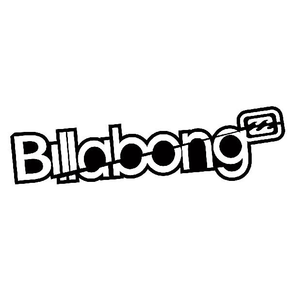 Autocollants: Billabong crack