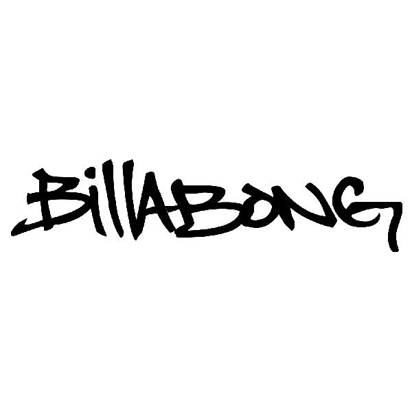 Autocollants: Billabong graffiti