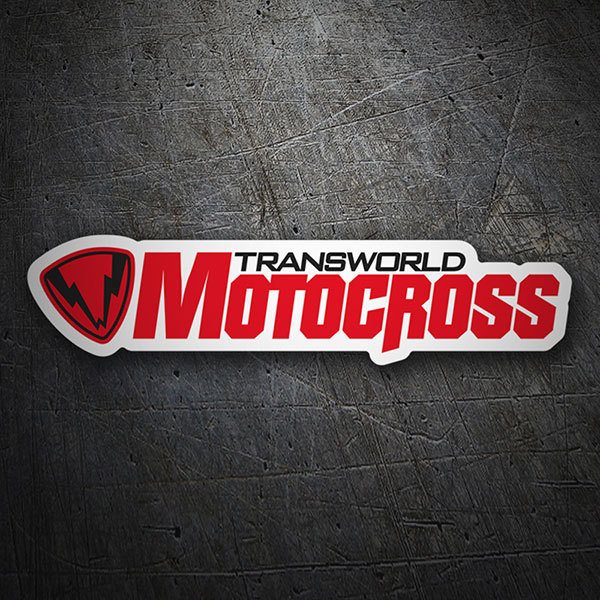 Autocollants: Logo Transworld Motocross