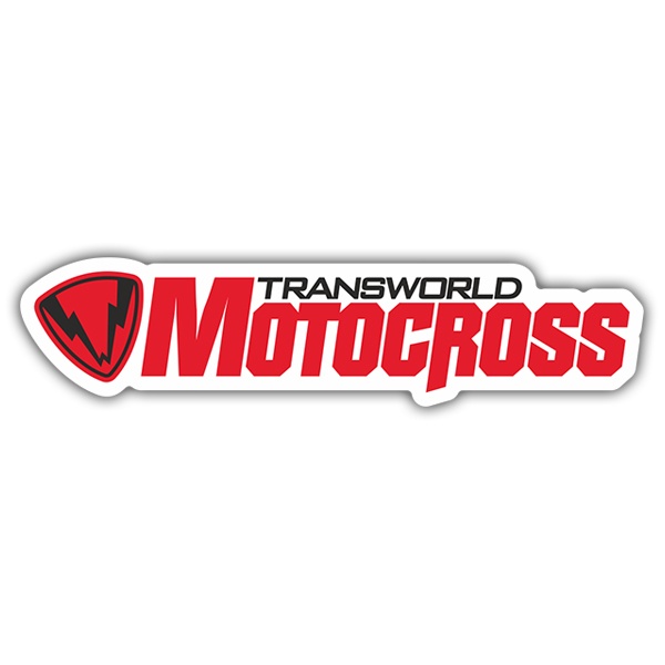 Autocollants: Logo Transworld Motocross