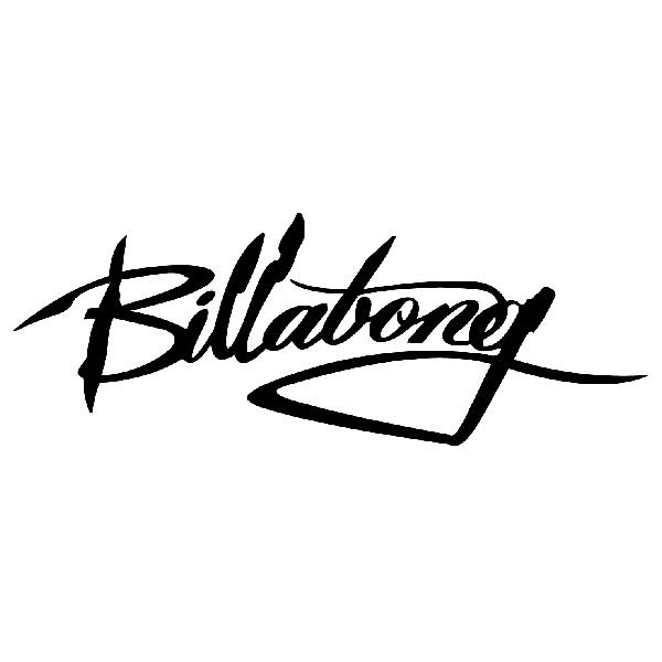 Autocollants: Billabong logo stylisé