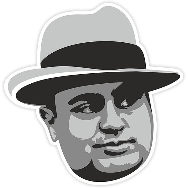 Autocollants: Al Capone