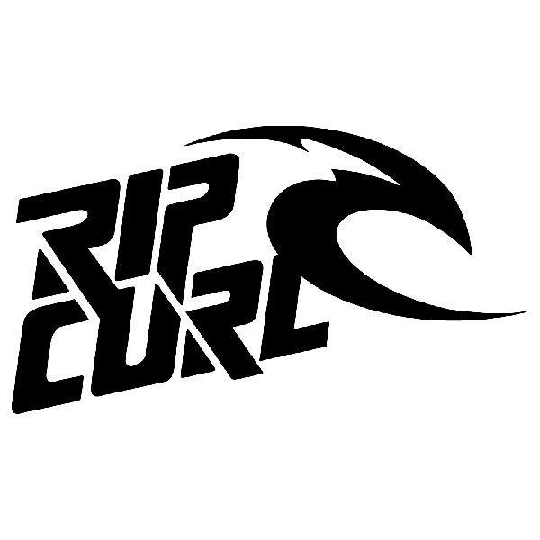 Autocollants: Rip Curl logo