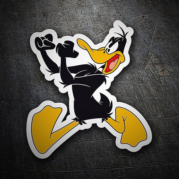 Autocollants: Daffy Duck en Action