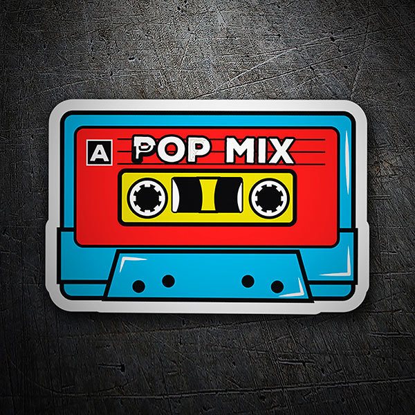 Autocollants: Cassette Pop Mix