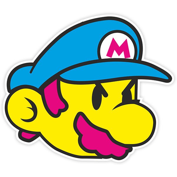 Autocollants: Mario Bros Classic
