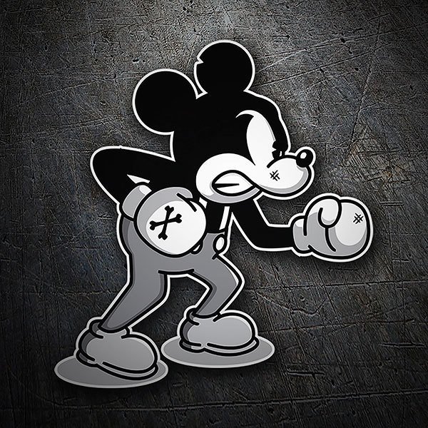 Autocollants: Mickey Mouse rétro