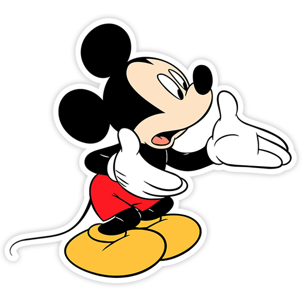 Autocollants: Mickey Mouse à l