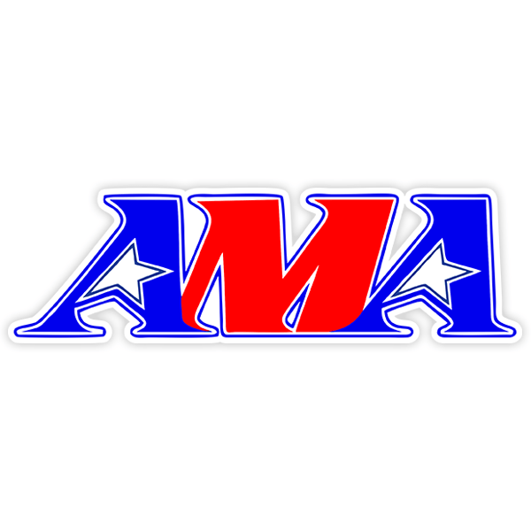 Autocollants: AMA Motor Logo