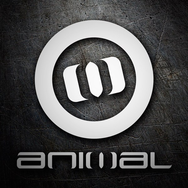 Autocollants: Logo Animal