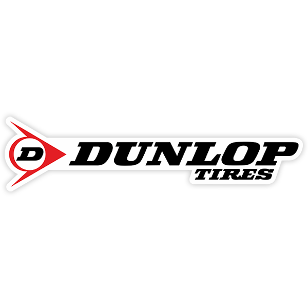 Autocollants: Dunlop Tires Logo