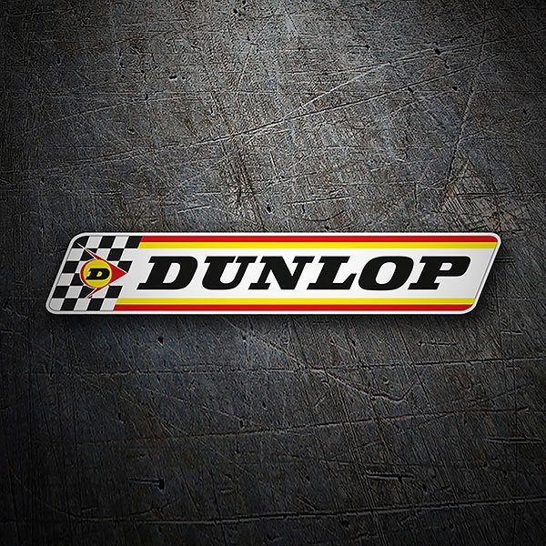 Autocollants: Dunlop 70e anniversaire