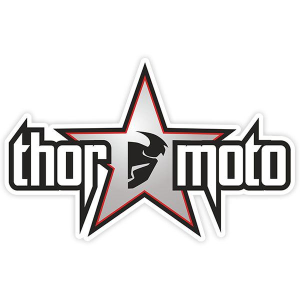 Autocollants: Thor moto