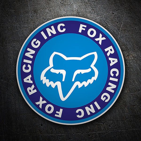 Autocollants: Fox Racing circulaire