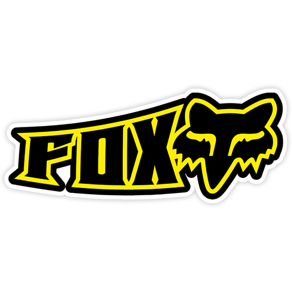 Autocollants: Logo Fox Racing