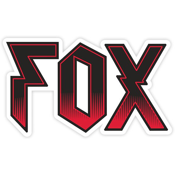 Autocollants: Fox Racing Red Devil