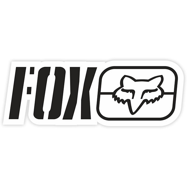 Autocollants: Fox Racing 2.0