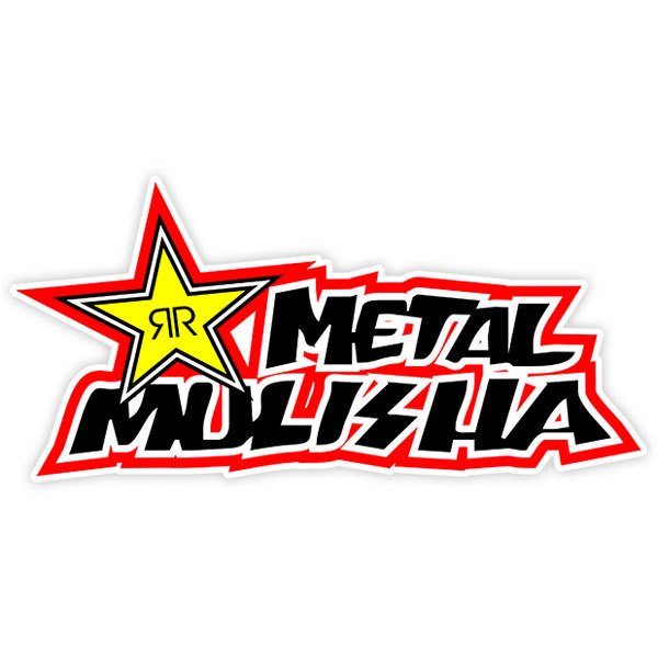 Autocollants: Metal Mulisha Rockstar