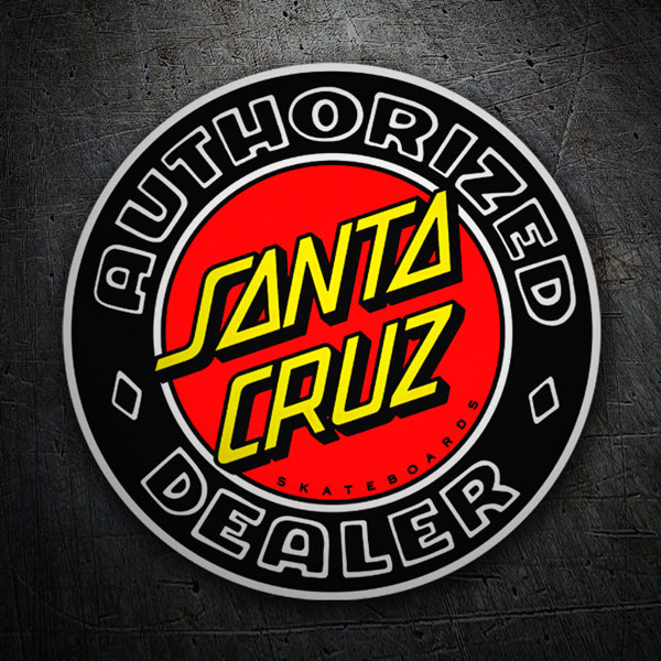 Autocollants: Santa Cruz Authorized Dealer