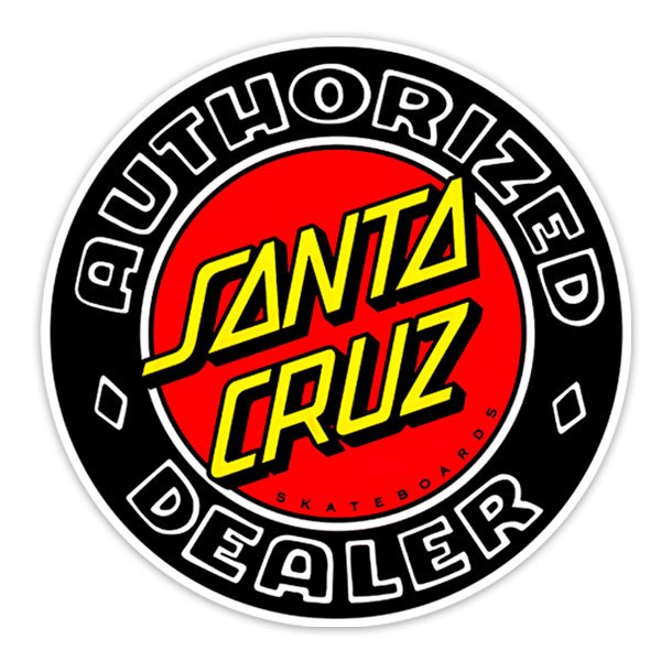 Autocollants: Santa Cruz Authorized Dealer