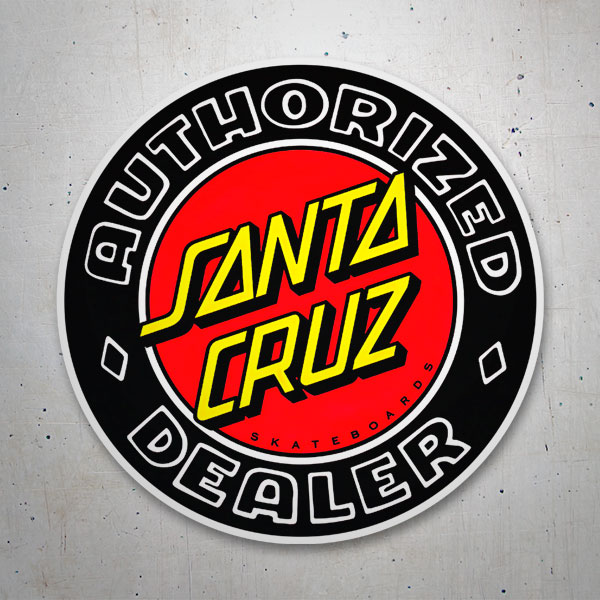 Autocollants: Santa Cruz Authorized Dealer