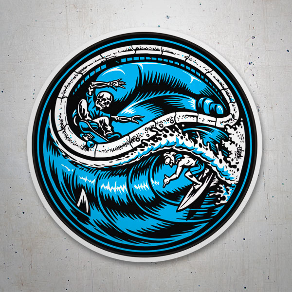 Autocollants: Santa Cruz Surf
