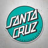 Autocollants: Santa Cruz vert menthe 3