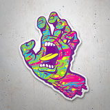 Autocollants: Santa Cruz Main Multicolore 3
