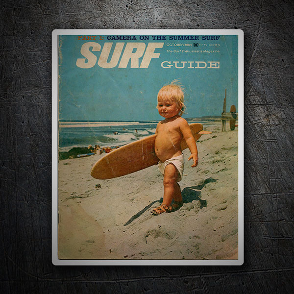 Autocollants: Surf Guide