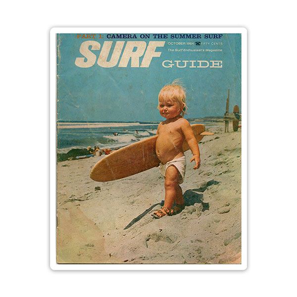 Autocollants: Surf Guide