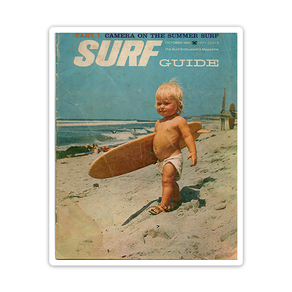 Autocollants: Surf Guide