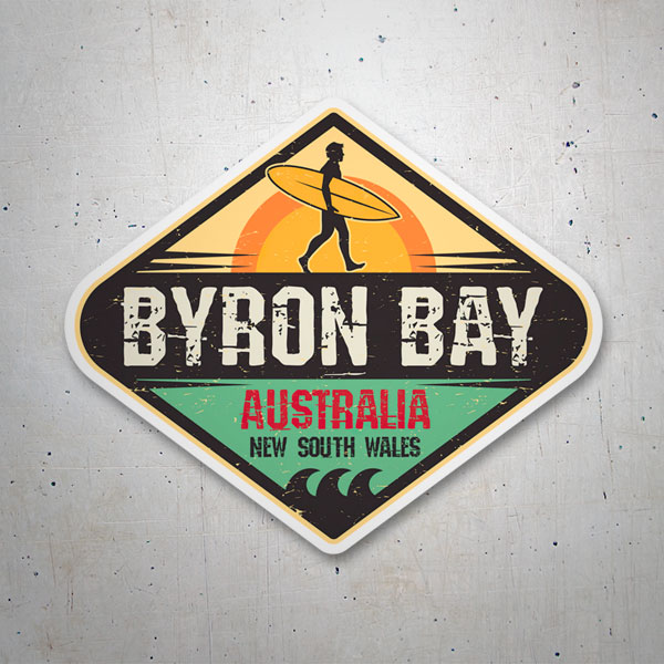 Autocollants: Surf Byron Bay Australia