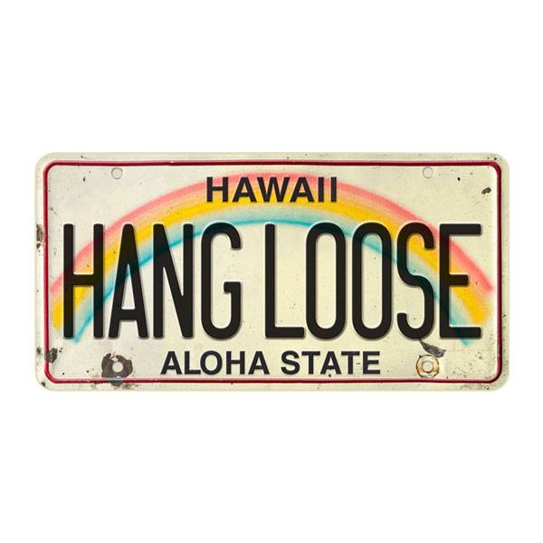 Autocollants: Hang Loose Aloha State