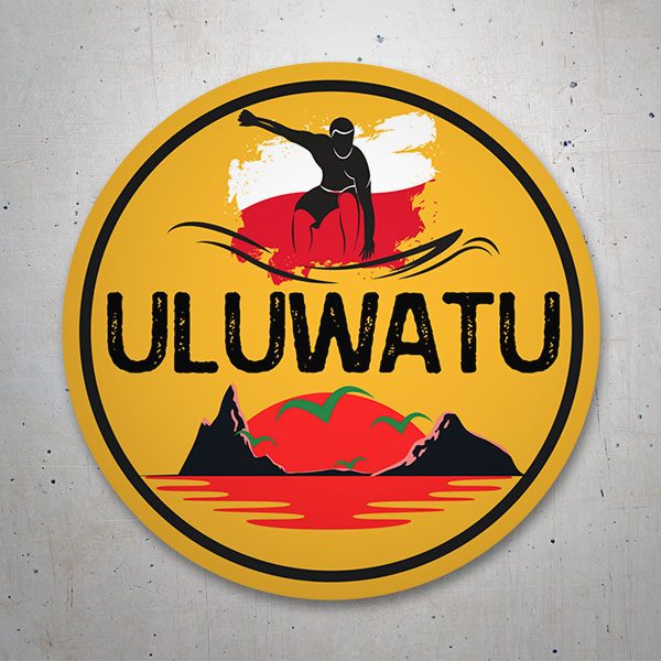 Autocollants: Uluwatu Surf