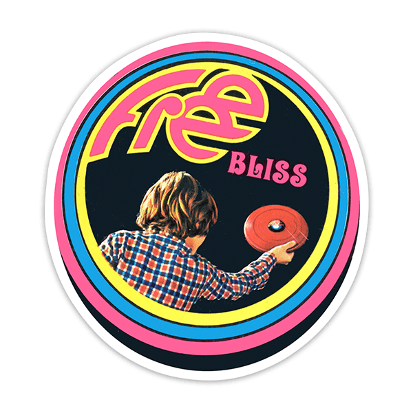 Autocollants: Frisbee