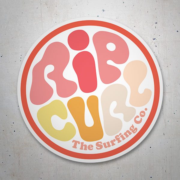 Autocollants: Rip Curl The Surfing Co