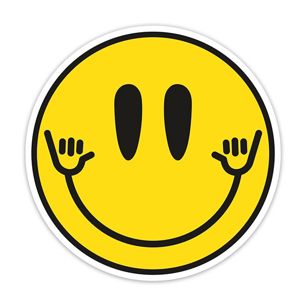 Autocollants: Souriez Toujours