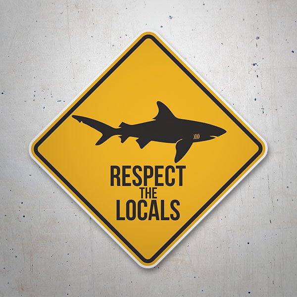 Autocollants: Respect the Locals