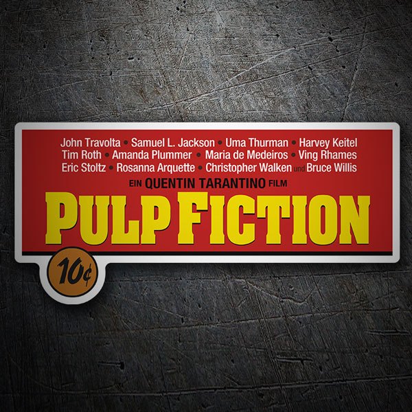Autocollants: Pulp Fiction Diffusion