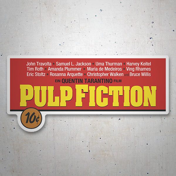 Autocollants: Pulp Fiction Reparto