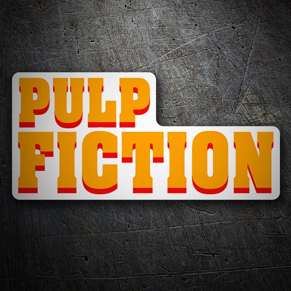 Autocollants: Pulp Fiction Film