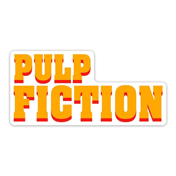 Autocollants: Pulp Fiction Film