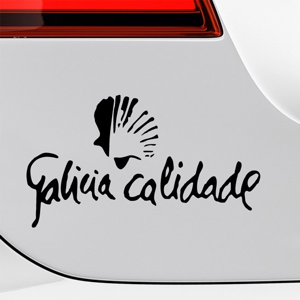 Autocollants: Galicia Calidade